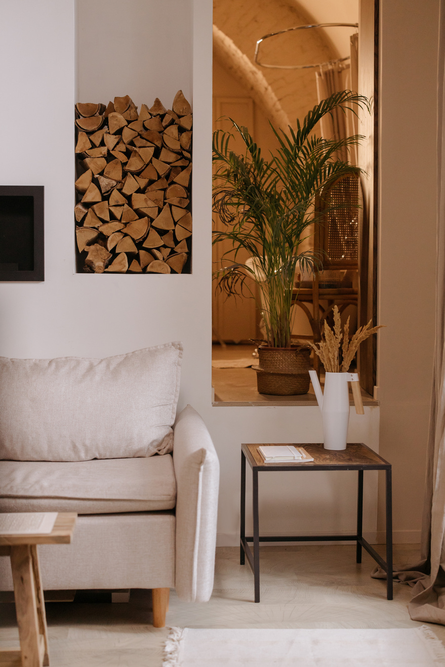 A Tidy Interior of a House